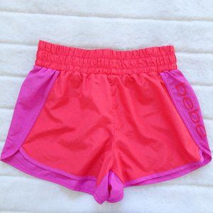 bebe Orange/ Pink Shorts Medium